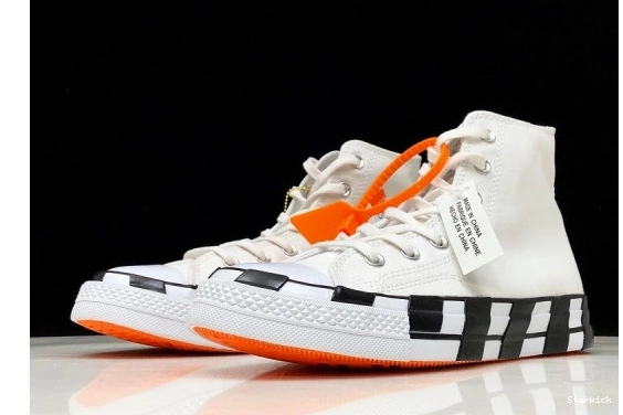 2.0 Black X Converse O-W 163892C White 0317